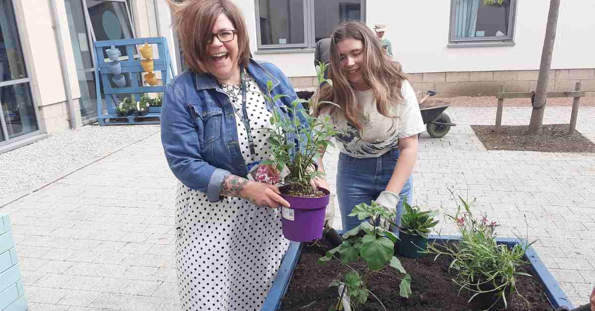 Midlothian Community Hospital Rehab Garden