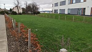 Greenspaces outside East Lothian Community Hospital