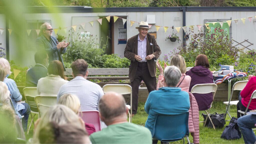 Alexander McCall Smith at 2022's Spring Fling