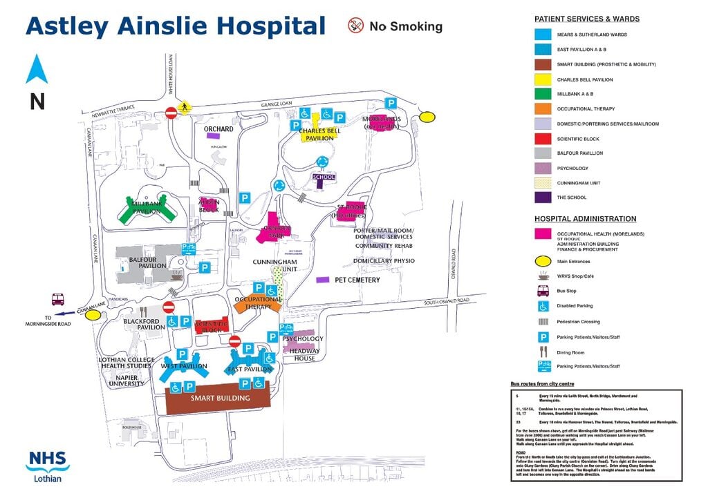 Astley Ainslie Map